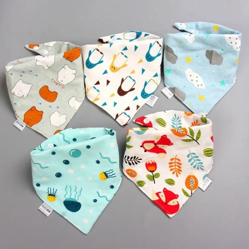 Baby Nursery Boy - 5 stks/set Baby Bandana Slabbetjes Sjaal