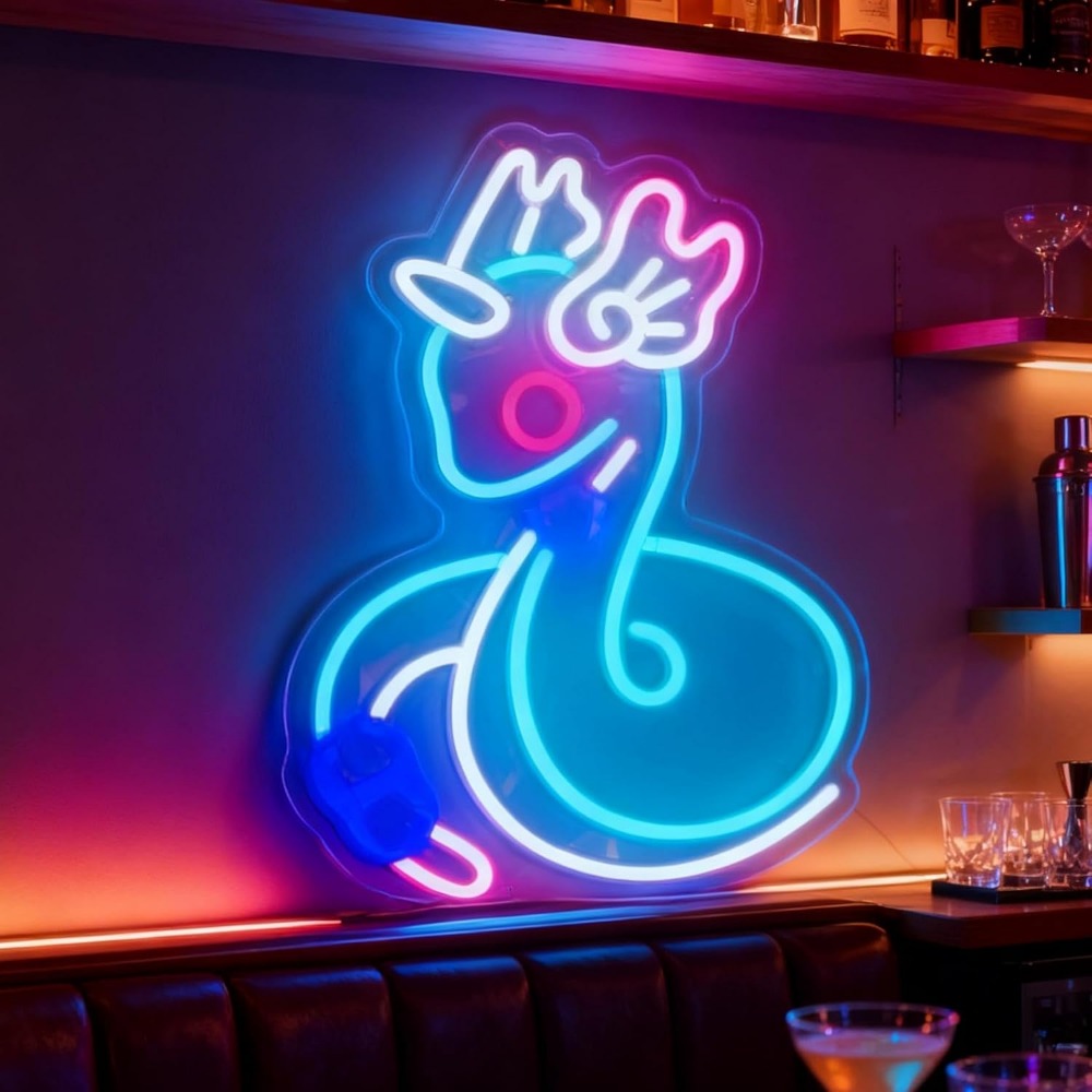 Baby Nursery Decor Girl - Schattig dierenvormig LED neonlicht voor aan