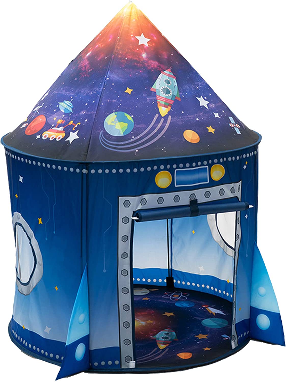 Baby Nursery Boy - Raketschip Kindertent Pop-up Speelspeelgoedtent voor kinderen