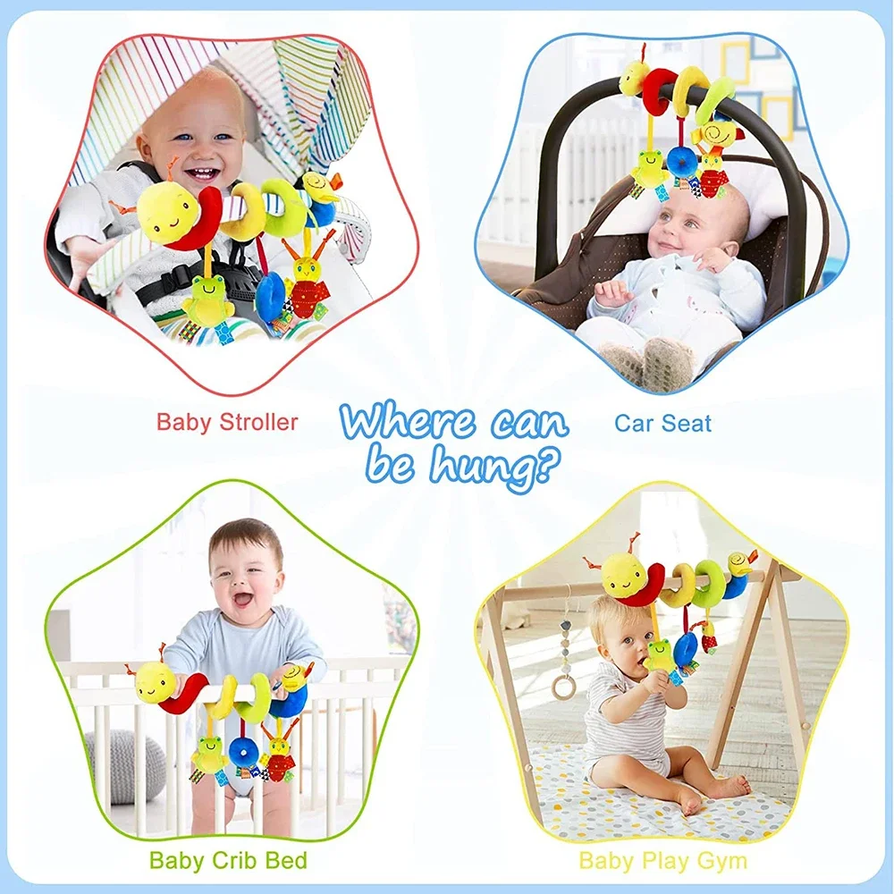 Spiraal Kinderwagen Speelgoed  - Baby Nursery Trolley recensie en prijs