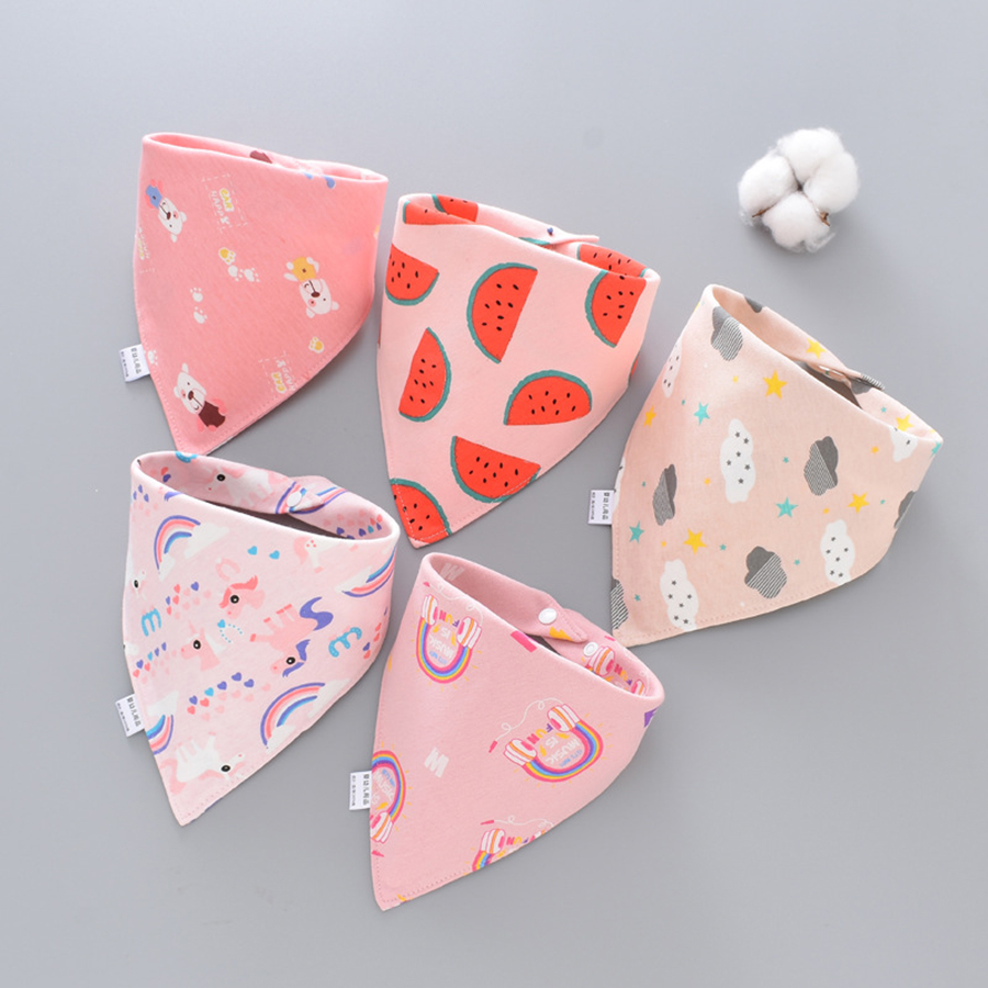 5 stks Puur Katoen Bandana Wat - Baby Nursery Boy recensie en prijs