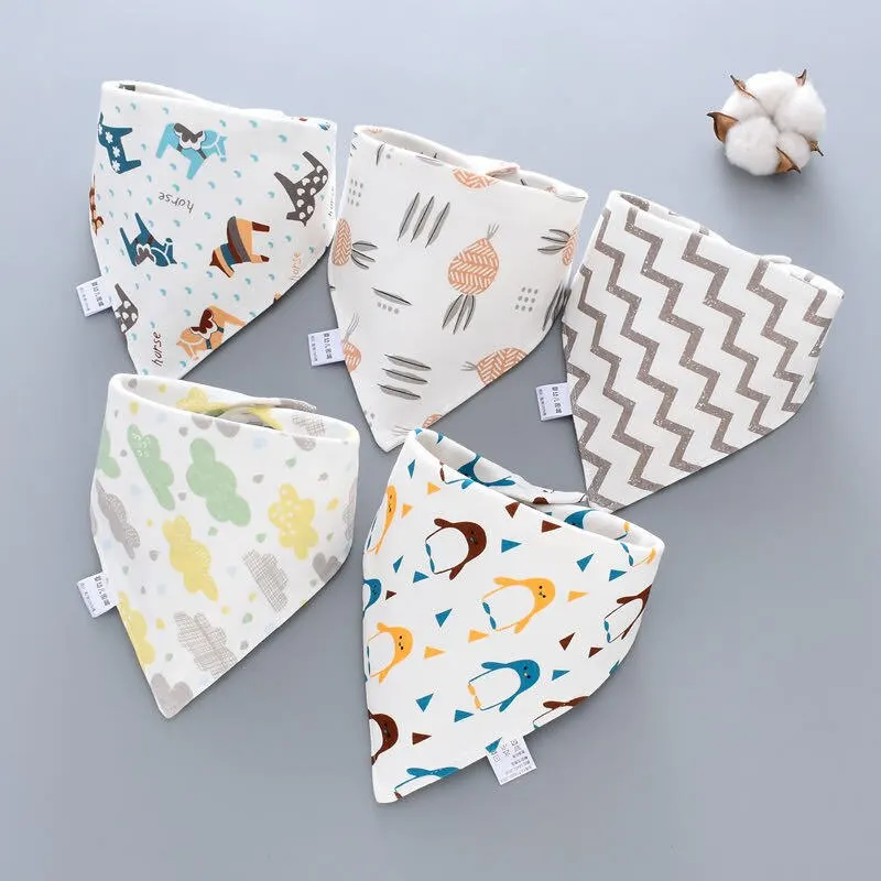 5 stks Puur Katoen Bandana Wat - Baby Nursery Boy recensie en prijs