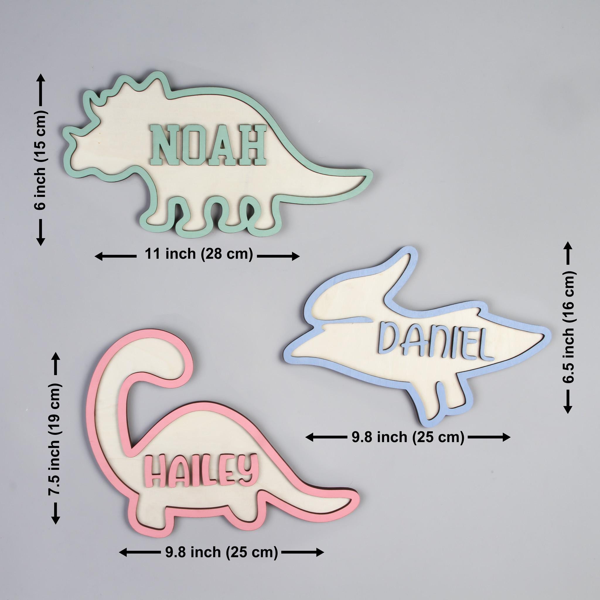 Gepersonaliseerde dinosaurus h - Baby Nursery Decor Girl recensie en prijs