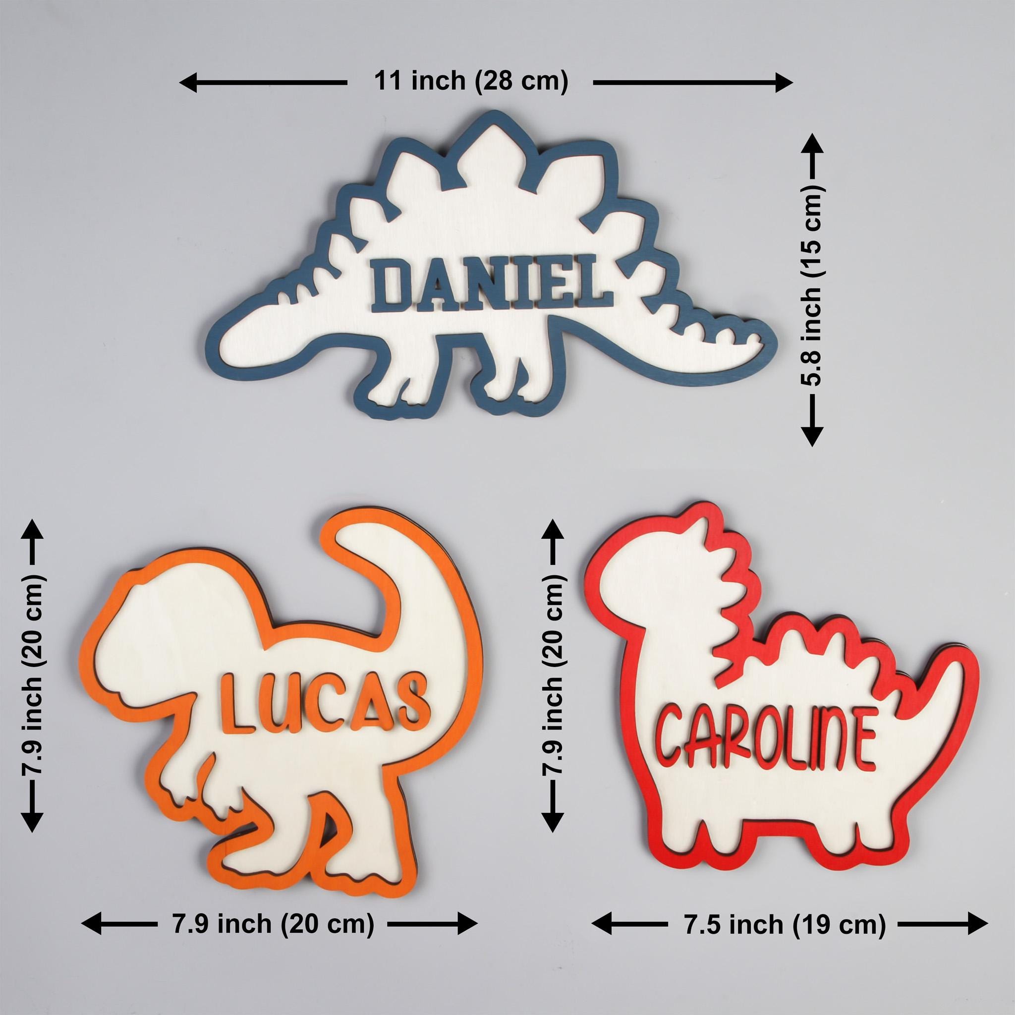 Gepersonaliseerde dinosaurus h - Baby Nursery Decor Girl recensie en prijs