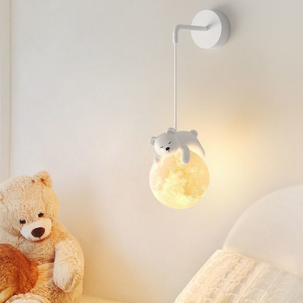 Schattige dierenwandlamp Wit K - Baby Nursery Wall Lights recensie en prijs